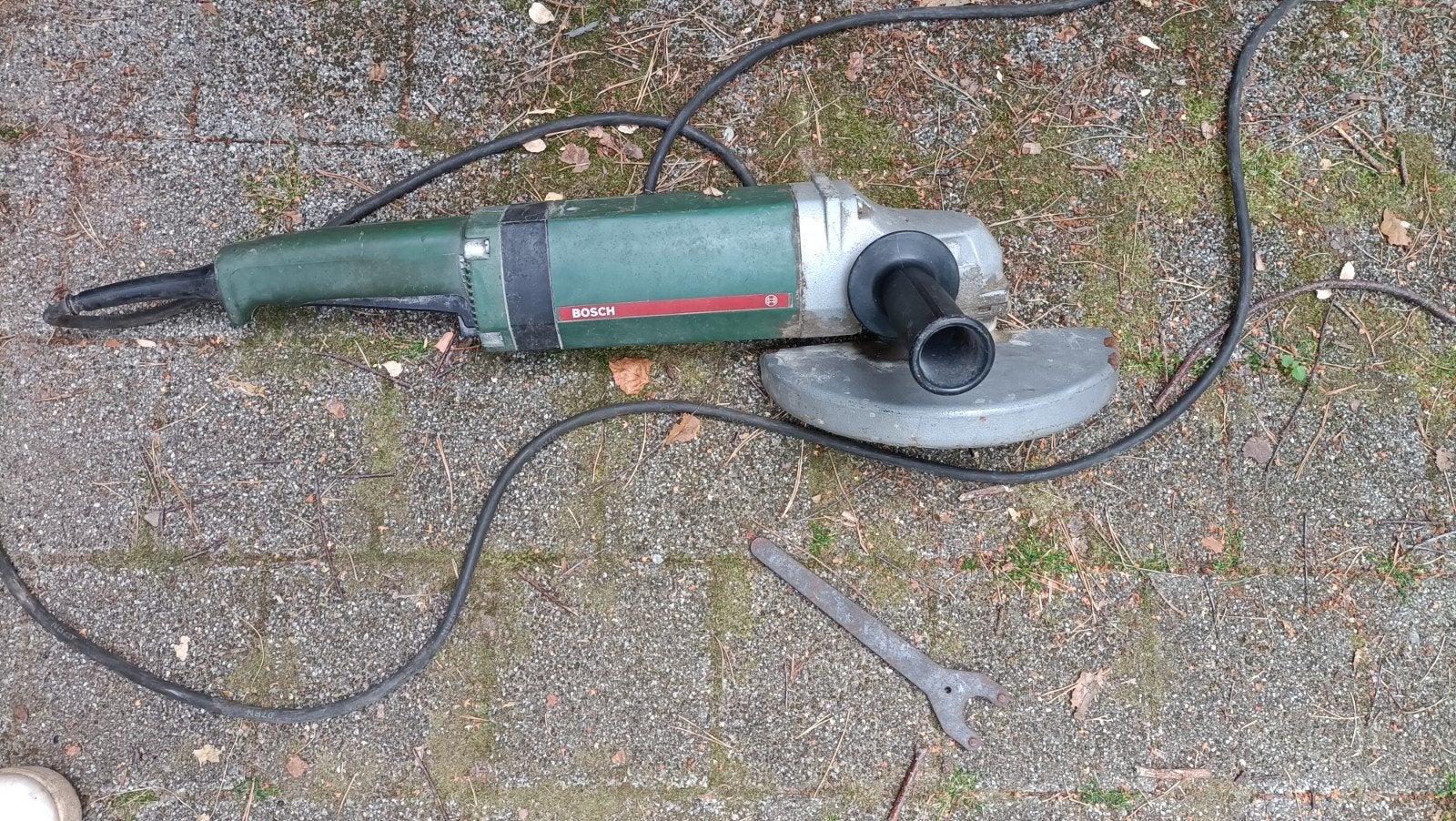 Bosch Haakse Slijpmachine - 800W, Gebruikt, Ophalen, Gebruikt, 700 tot 1000 watt, Haakse handslijpmachine