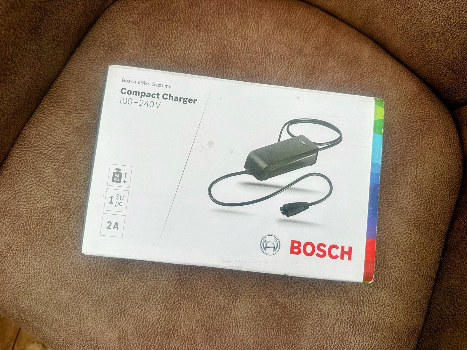 Bosch Compact Charger 2A voor eBike nieuw, Fietsen en Brommers, Fietsaccessoires | Fietsaccu's, Ophalen of Verzenden, Nieuw