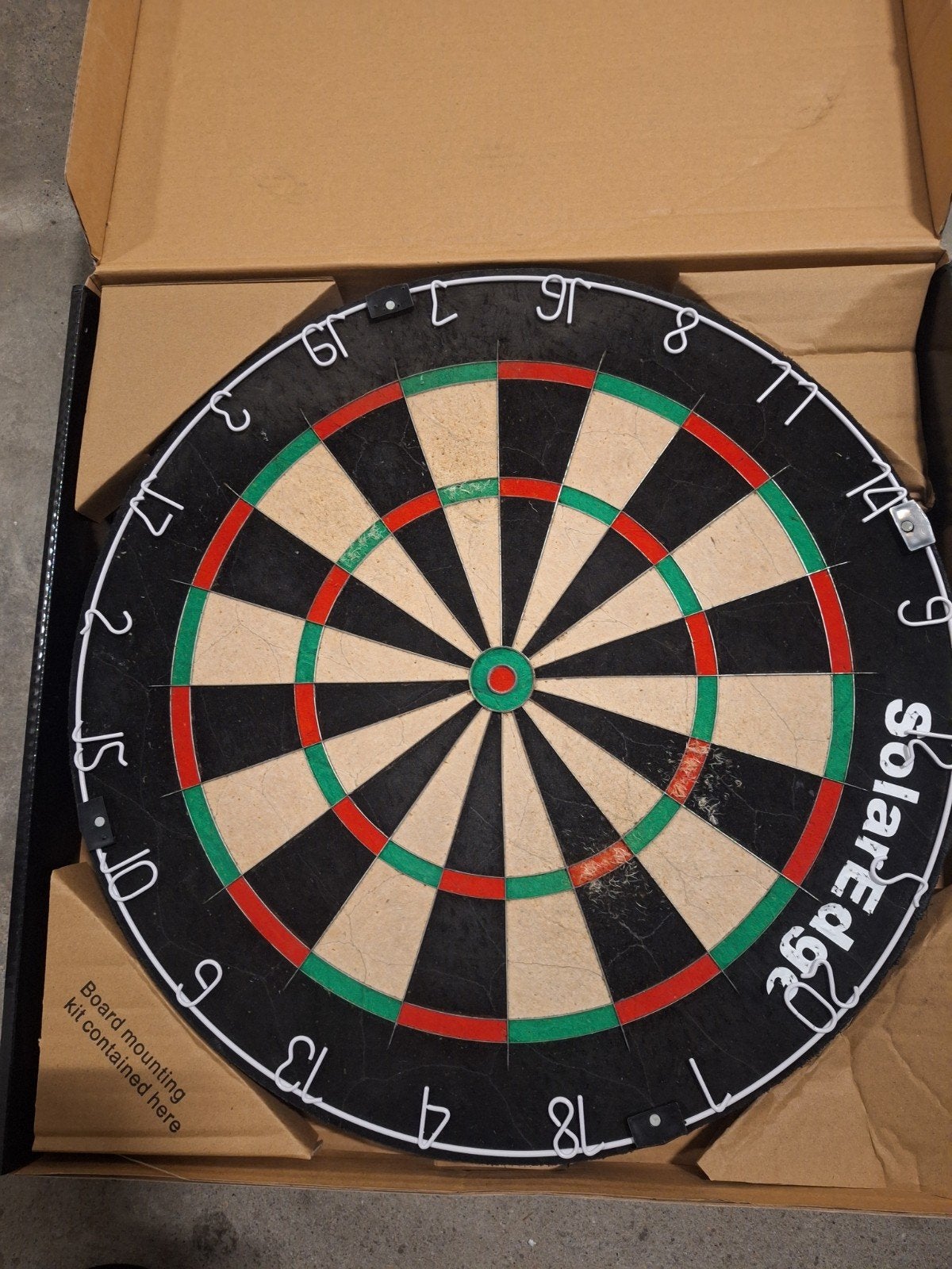 dartbord, Sport en Fitness, Ophalen of Verzenden, Gebruikt, Dartbord