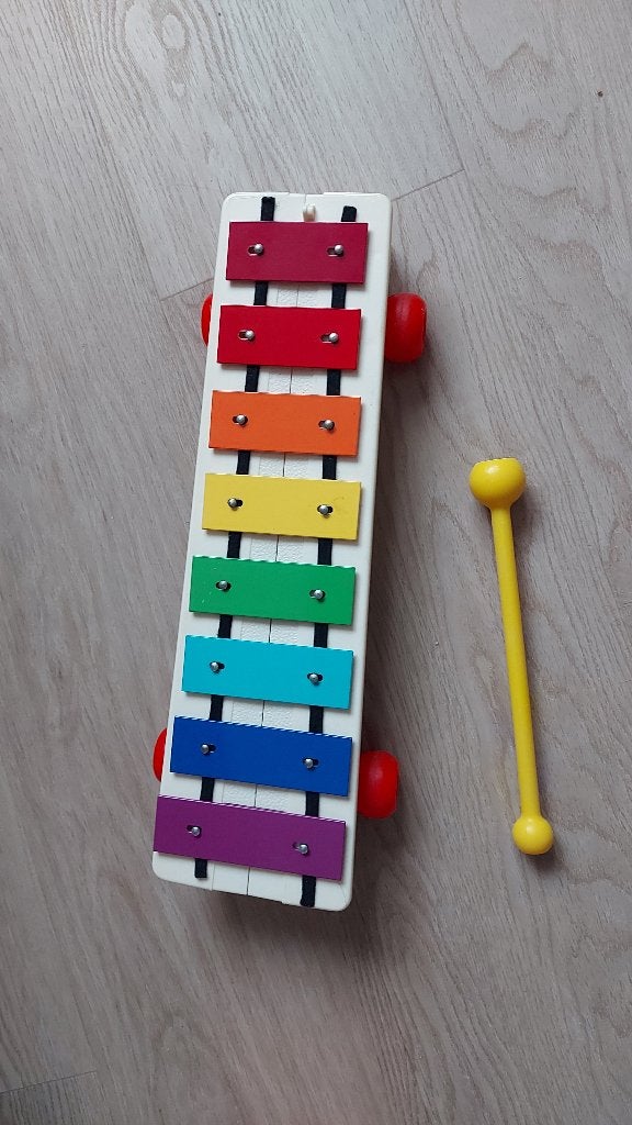 Fisher Price  Xylofoon, Ophalen of Verzenden, Gebruikt, Speelset, Met geluid