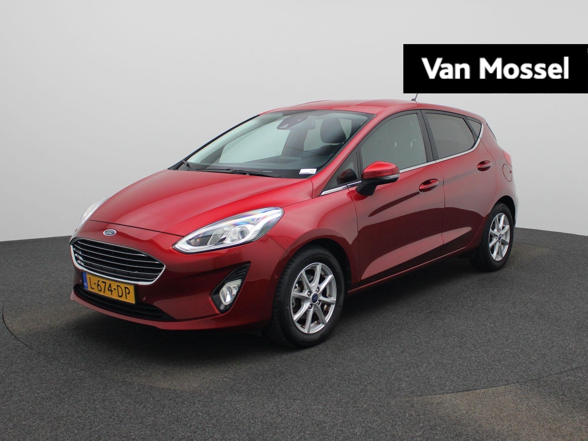 Ford Fiesta 1.0 EcoBoost Titanium | Automaat | Climate Contr, Auto's, 12 maanden, Gebruikt, 49 €/maand, Bedrijf