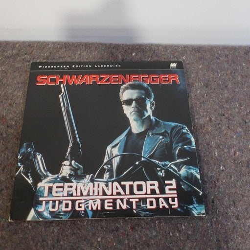 Terminator 2 Judgement Day 1991 Double Laserdisc LD Movie, Verzamelen, Ophalen of Verzenden, Gebruikt, Film, Overige typen