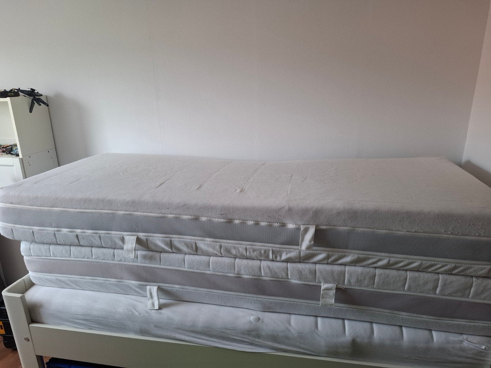 Comfortabel binnenveringsmatras, Ophalen, Gebruikt, Tweepersoons, 80 cm