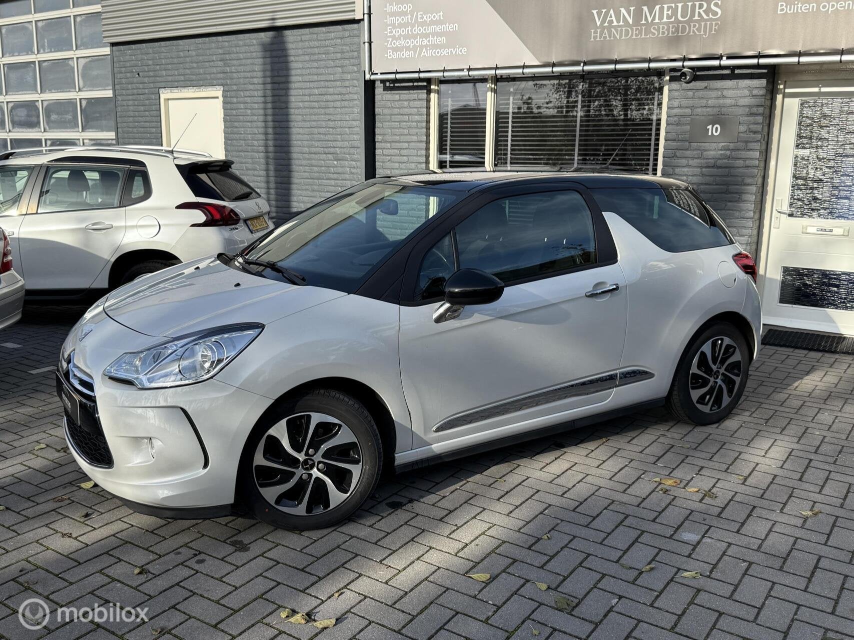 Citroen Ds 3 1.6 BlueHDi Business, Airco, Cruise, Navigatie,, Voorwielaandrijving, Stof, 4 cilinders, Wit