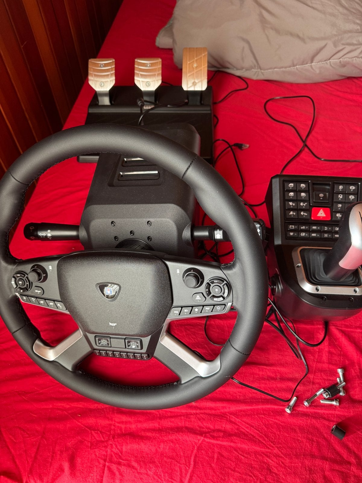 Hori Truck Control System - Stuur, Pedalen, Shifter, Online, Gebruikt, 1 speler, Ophalen of Verzenden