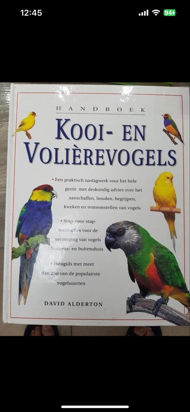 Boeken over vogels, kooivogels en volièrevogels, Ophalen of Verzenden, Gelezen, Vogels