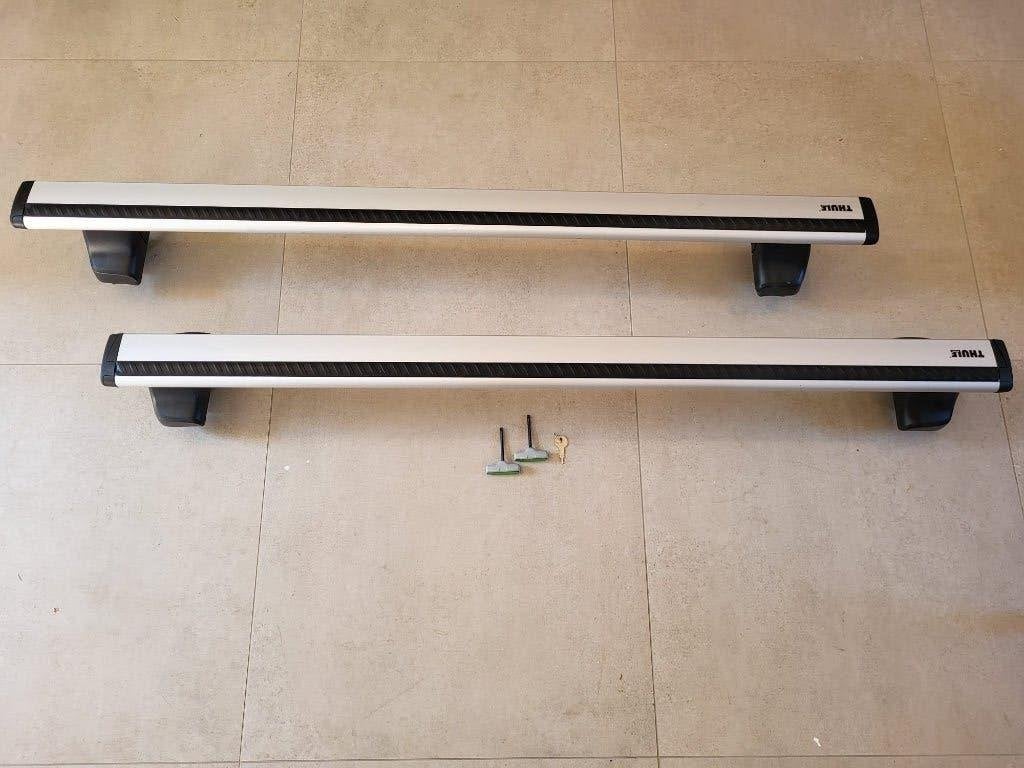 Thule Wingbar dakdragers voor Golf 7 (hatchback 2012-2020), Auto diversen, Dakdragers, Ophalen, Gebruikt