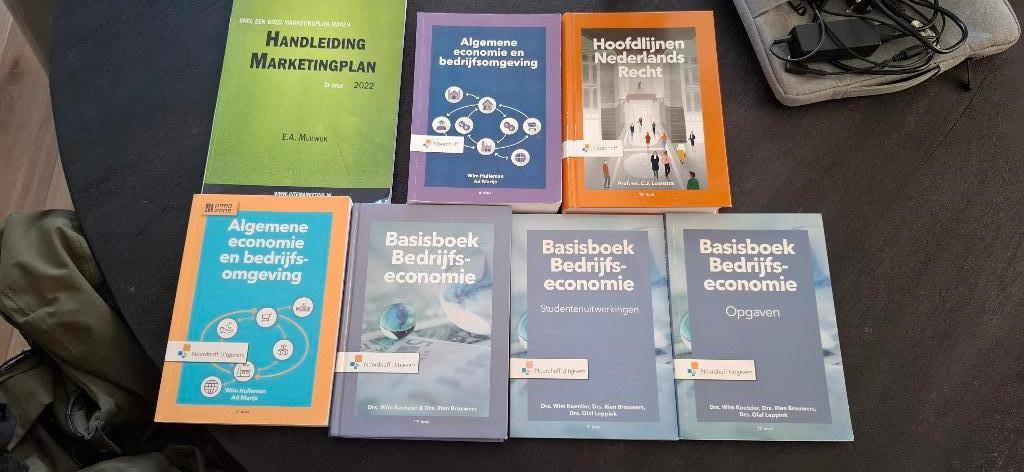 bedrijfseconomie studieboeken, Gelezen, Diverse auteurs, Ophalen of Verzenden, Economie en Marketing