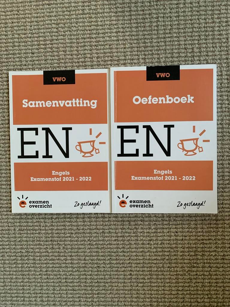 Examenbundels VWO NL / Eng /Ned / wisB / Duits, Boeken, Ophalen of Verzenden, Gelezen, VWO, Engels