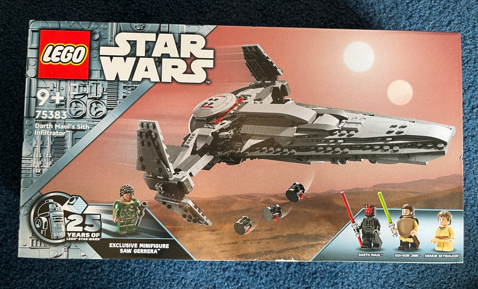 Lego star wars Darth Maul’s sith infiltrator (75383) 25 jaar, Star Wars, Lego, Nieuw, Ophalen of Verzenden