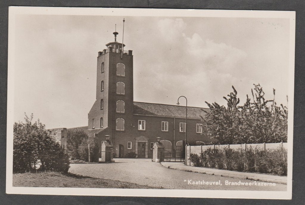 katsheuvel  brandweerkazerne, Verzamelen, Verzenden, 1940 tot 1960, Ongelopen, Noord-Brabant
