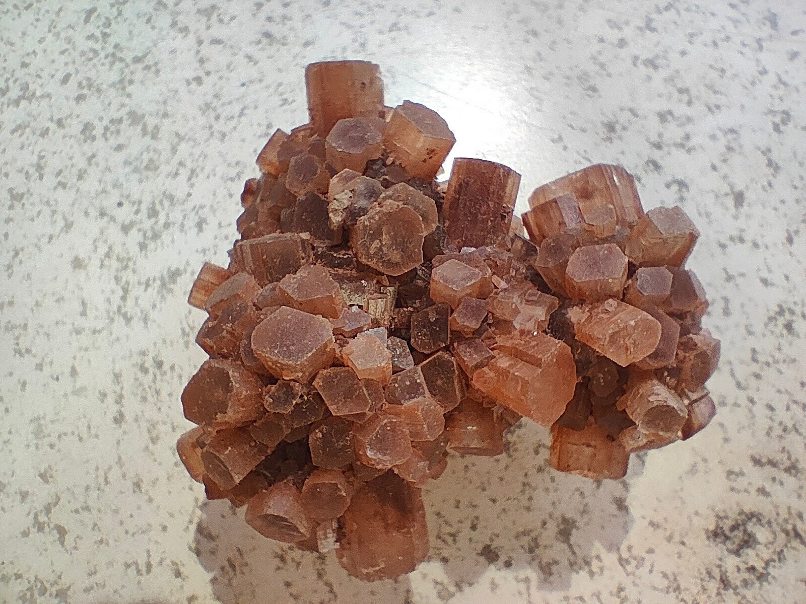 Sputnik Aragoniet als drieling - 69 gram, Ophalen