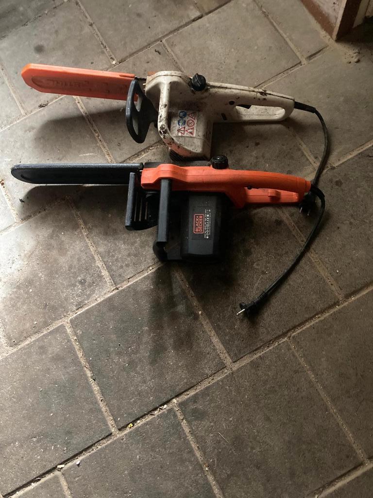 Elektrische kettingzagen., Tuin en Terras, Hand-tuingereedschap, Ophalen of Verzenden, Gebruikt, Overige soorten, Stihl