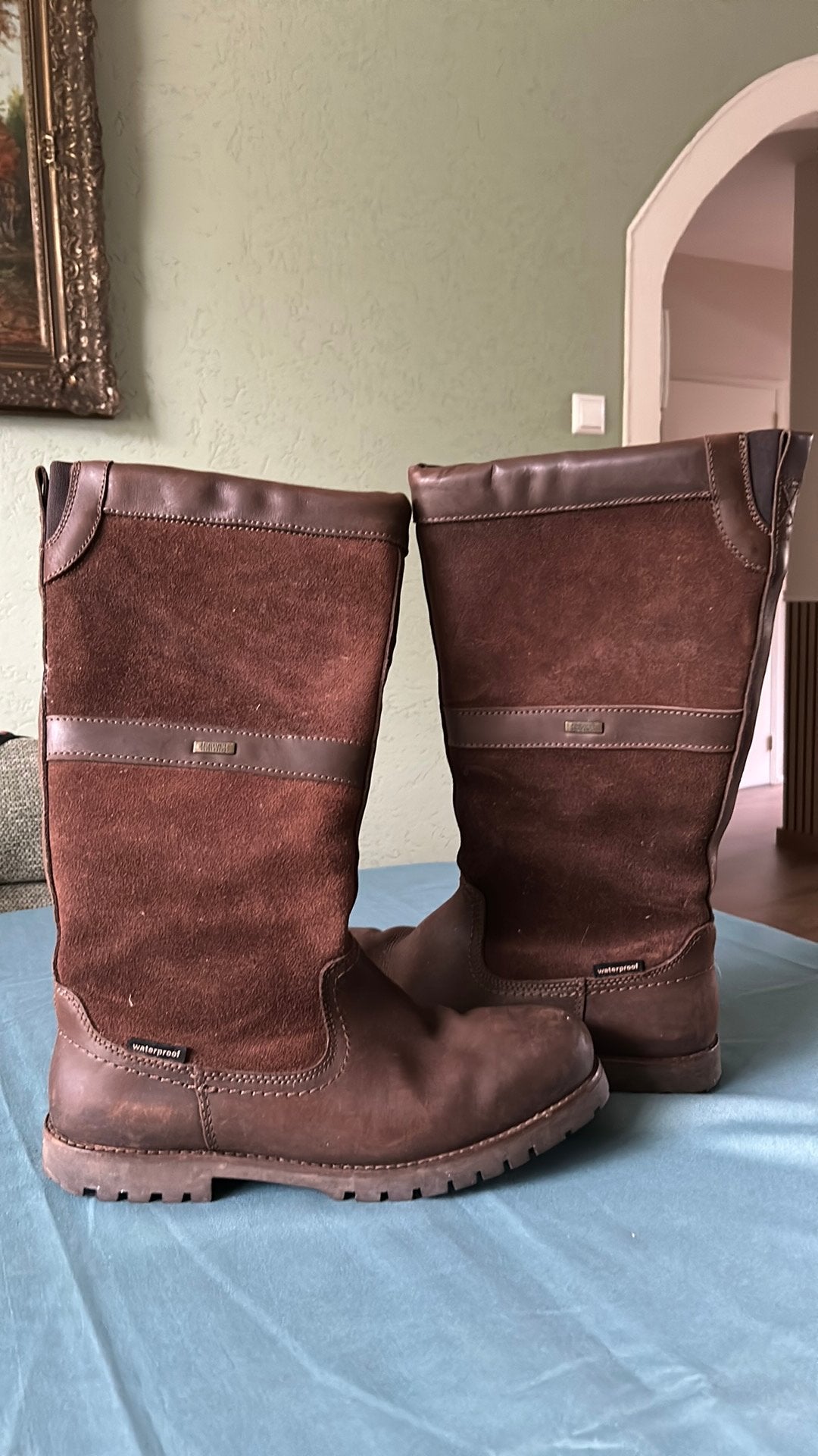 Herenlaarzen Hunan Nature mt. 43, Ophalen of Verzenden, Zo goed als nieuw, Bruin, Boots