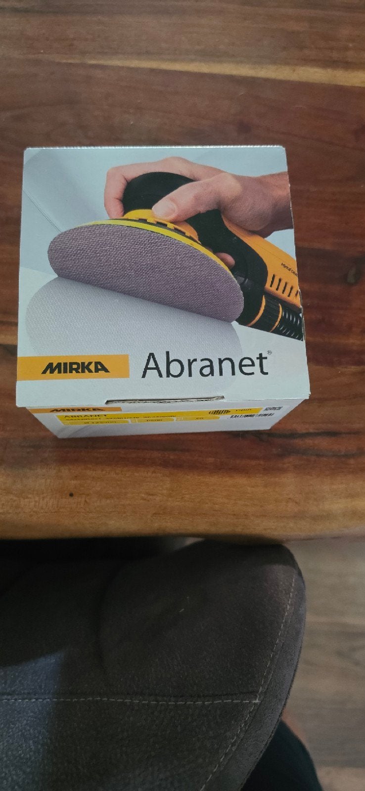 Mirka Abranet schuurpapier Ø 125mm P500 (50 stuks), Ophalen of Verzenden, Nieuw, Excentrische schuurmachine
