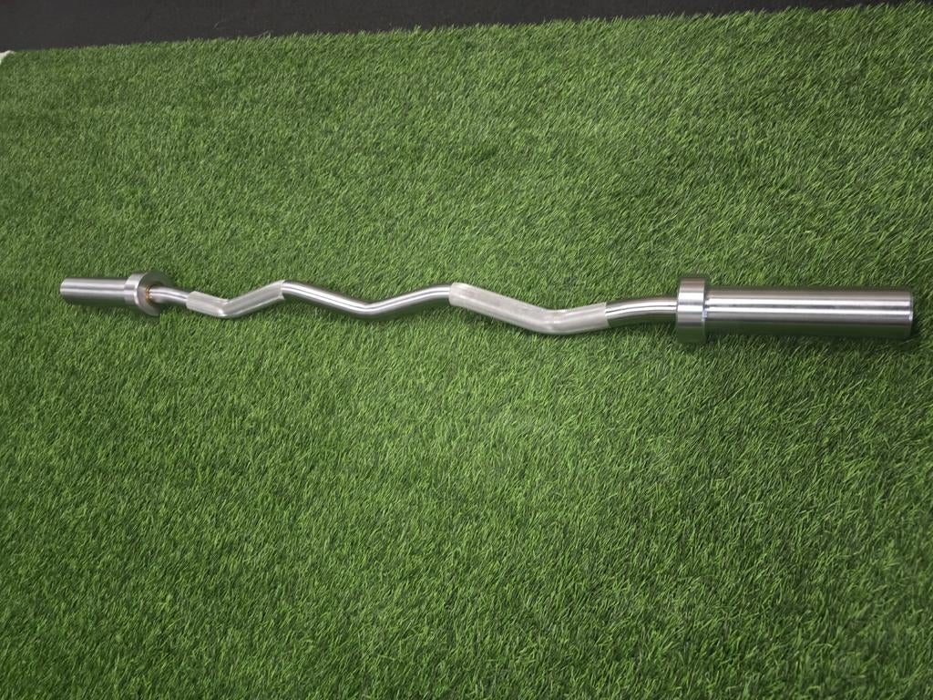 EZ Curl Stang 10kg - Halterstang voor Biceps en Triceps, Ophalen, Gebruikt, Armen, Halterstangen