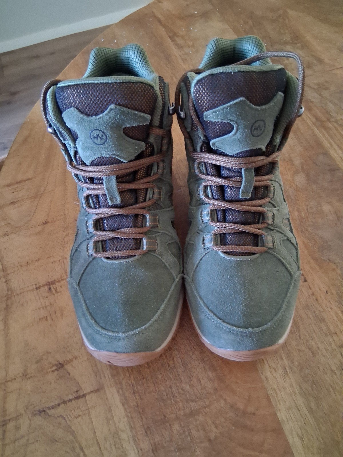 mooie groene dames wandelschoenen human nature, Zo goed als nieuw, Human Nature, Groen, Wandelschoenen
