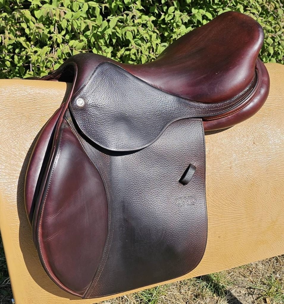 CWD Classic 16,5 inch springzadel, Dieren en Toebehoren, Gebruikt, Ophalen of Verzenden, Middeldiepe zit, S (16 of 16.5 inch)