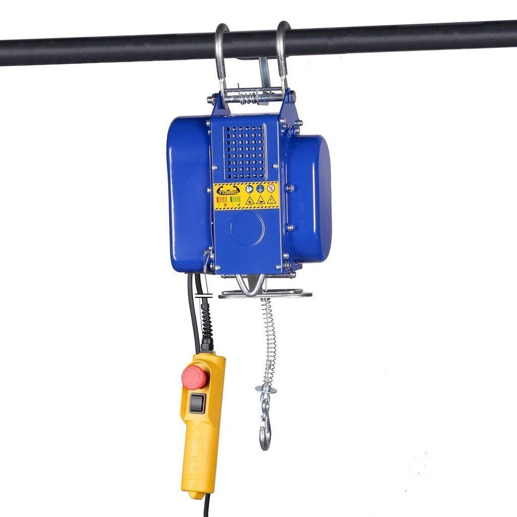 Mobiele elektrische lier met kabelafstandsbediening 300 kg, Auto diversen, Verzenden
