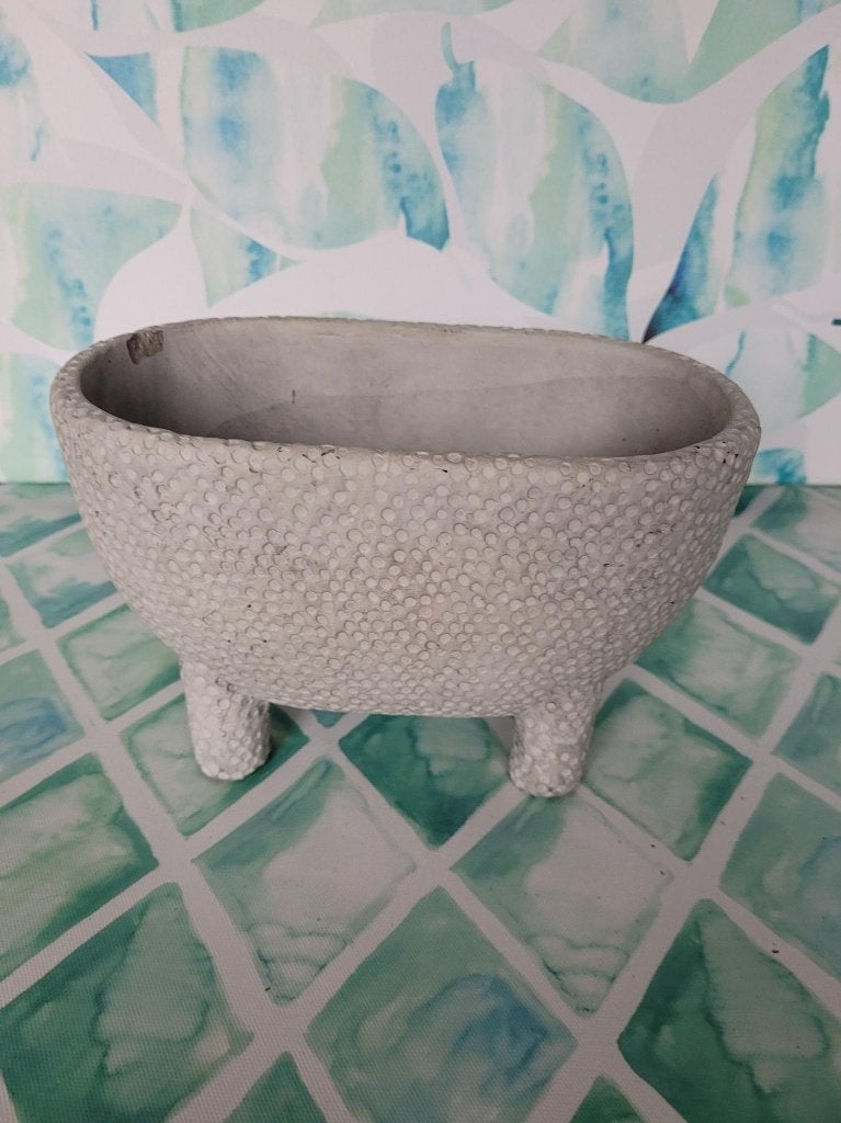 Intratuin pot Tord grijs 20 x 11,5 x 13 cm, schaapje, Tuin en Terras, ., Rond, Nieuw, Ophalen of Verzenden