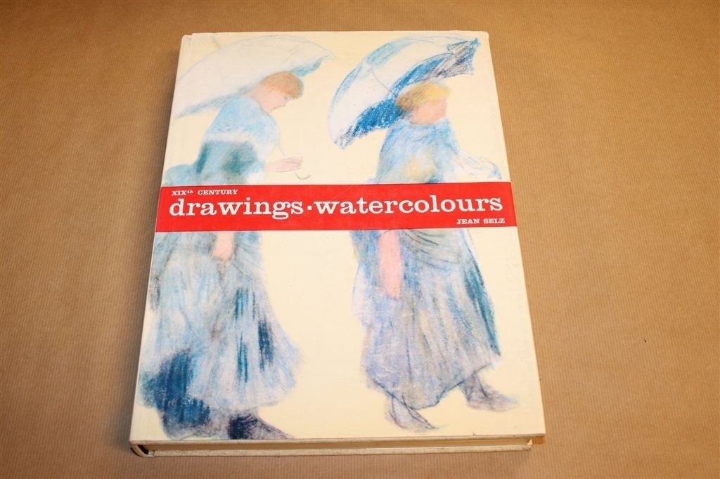 19e-Eeuwse Tekeningen en Aquarellen — Jean Selz [EN], Ophalen of Verzenden, Gelezen
