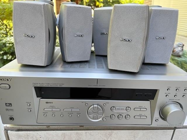 Sony geluidsversterker, Ophalen, Gebruikt