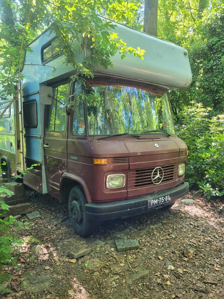 Mercedes 508 camper uit 1972, Caravans en Kamperen, Campers, Particulier, Buscamper of Camperbus, Mercedes-Benz