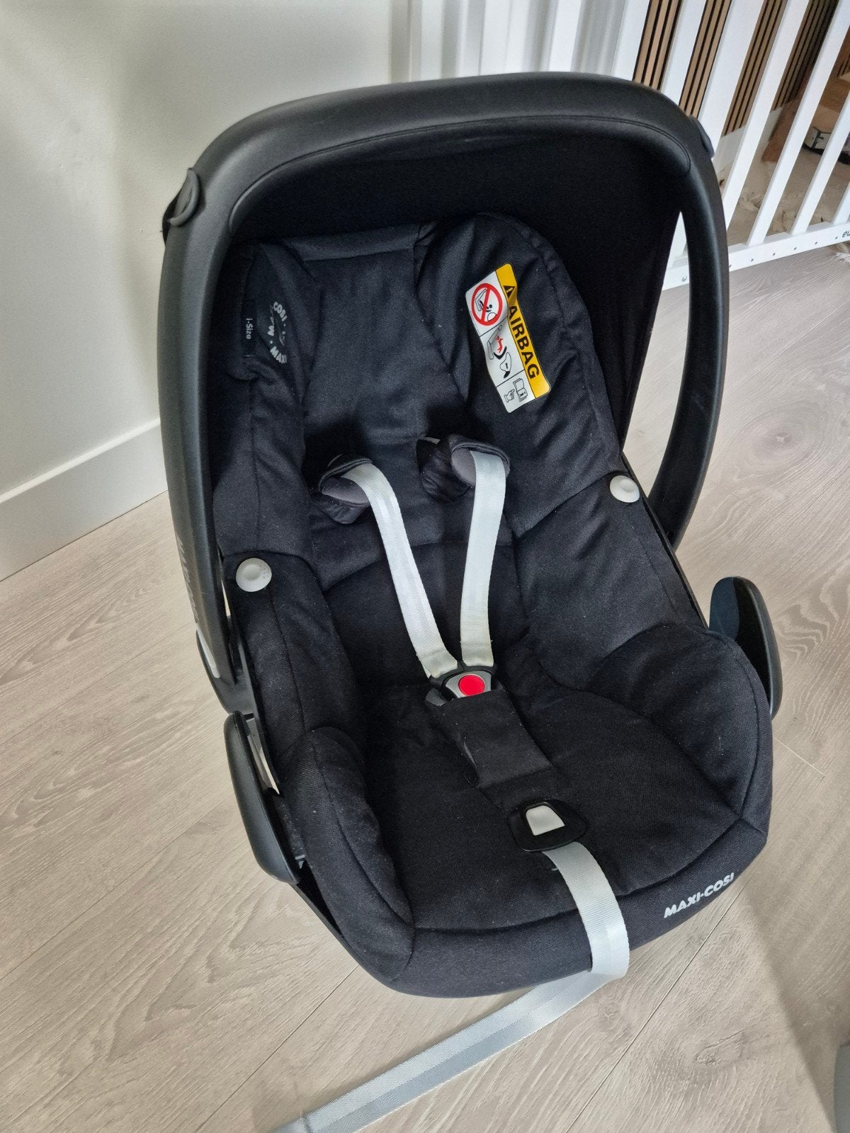 Maxi cosi incl isofix, verkleiner en adapters vr kinderwagen, Kinderen en Baby's, Ophalen, Zo goed als nieuw, Isofix, 0 t/m 13 kg