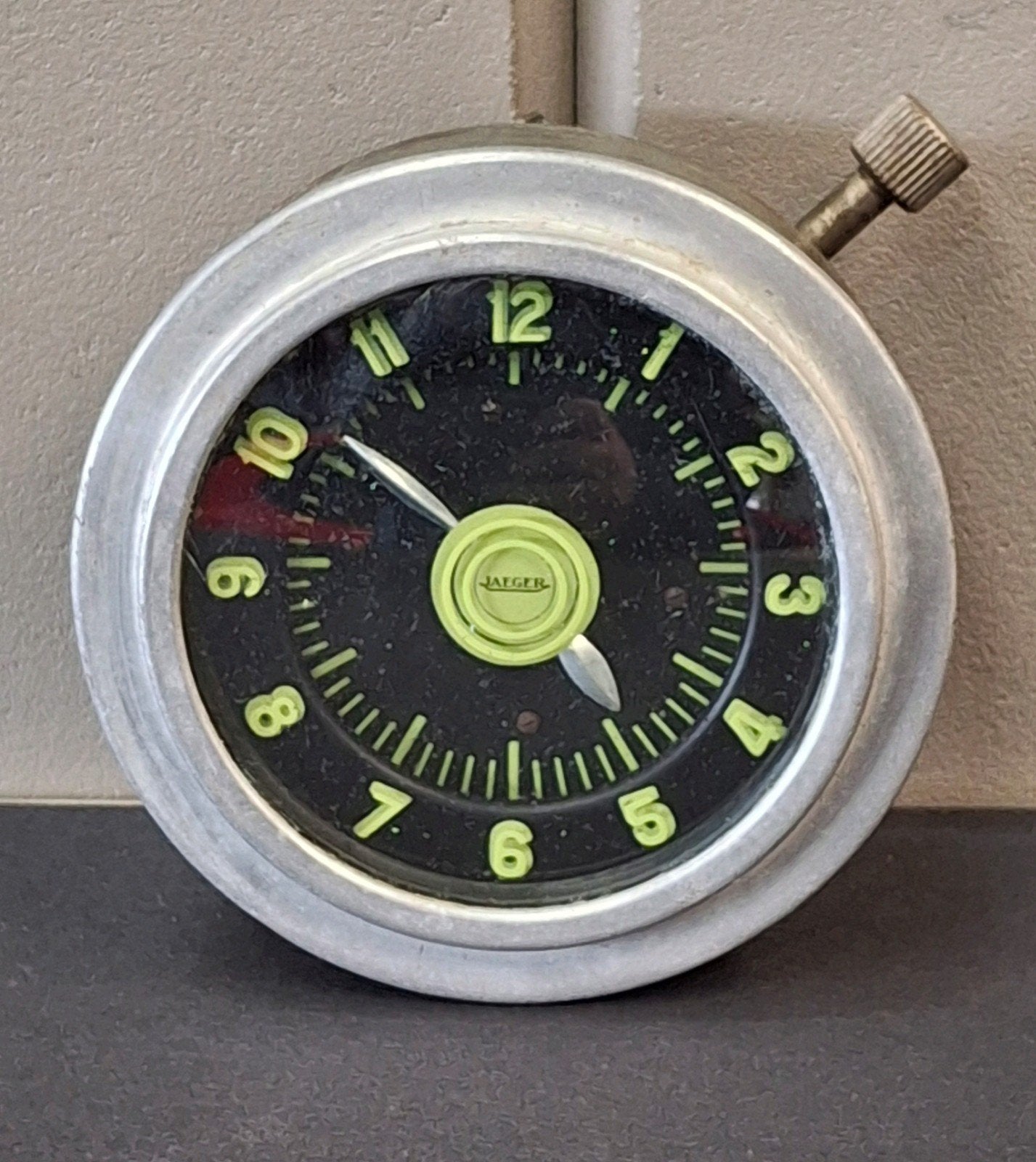 Jaeger klok / tijdklok Type IX (ref. 50340), Ophalen of Verzenden, Gebruikt, Oldtimer onderdelen