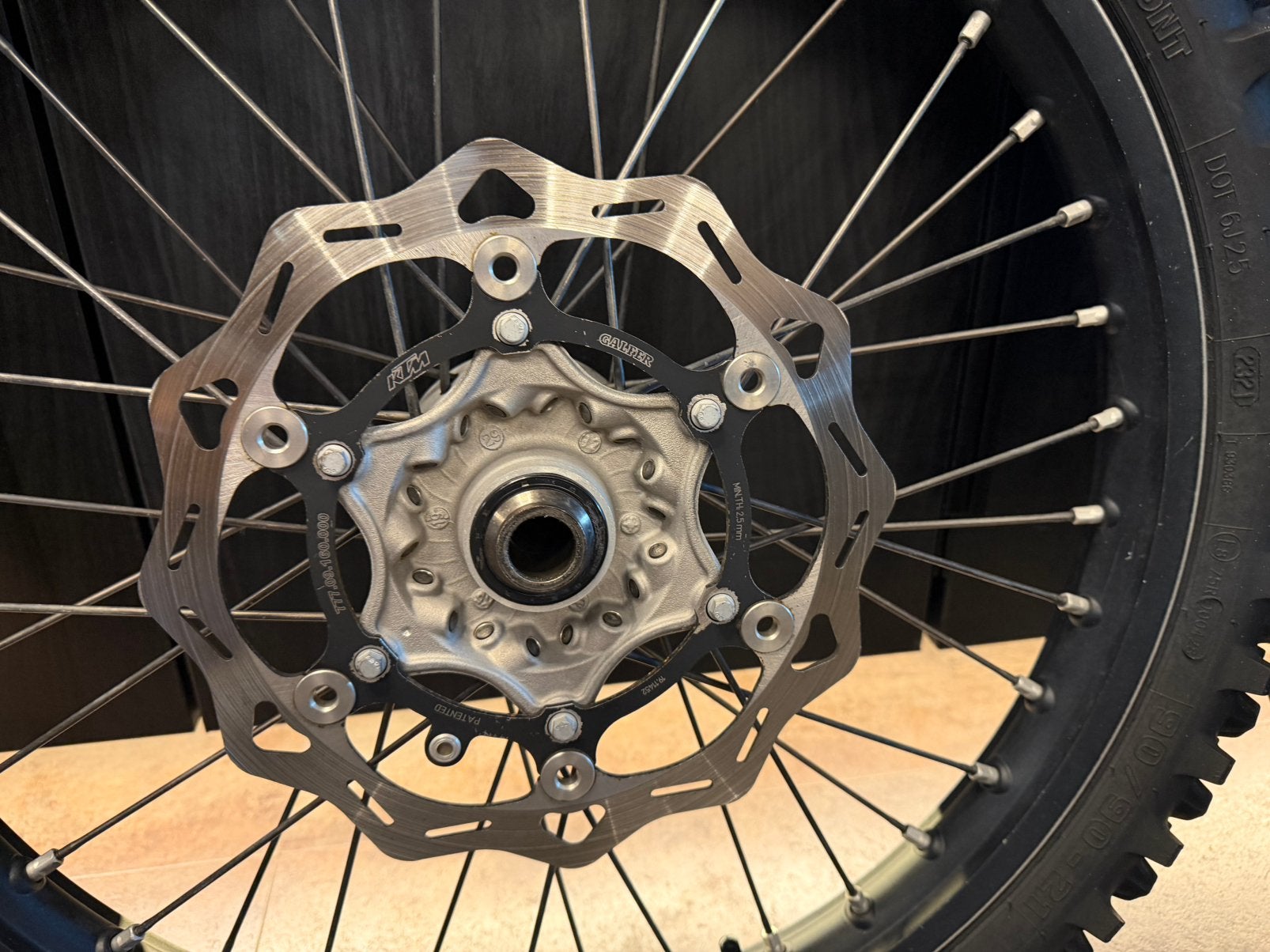 Ktm enduro wielen exc 18/21 inch six days nr445, Gebruikt, Ktm, Ophalen of Verzenden, Ktm