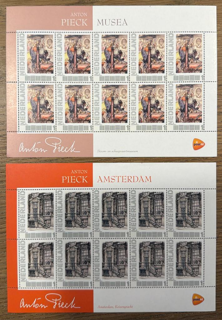 Postzegels pf. Anton Pieck, Postzegels en Munten, Postzegels | Nederland, Ophalen of Verzenden, Na 1940, Postfris