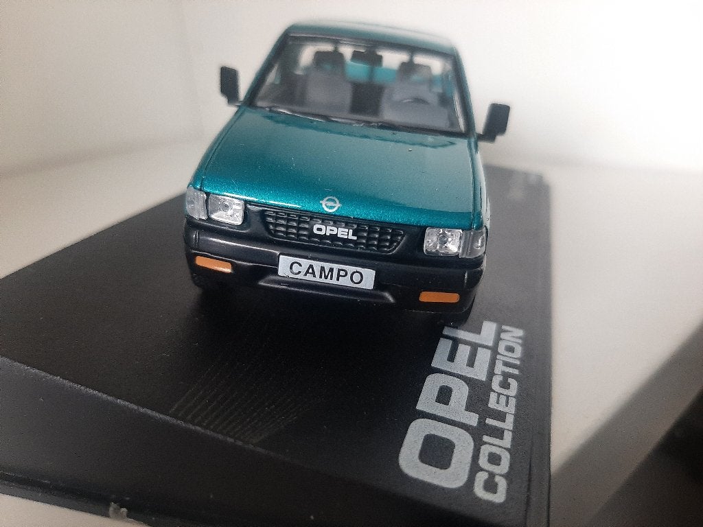 Opel collection Opel campo groen 1:43, Ophalen of Verzenden, Zo goed als nieuw, Auto, Overige merken