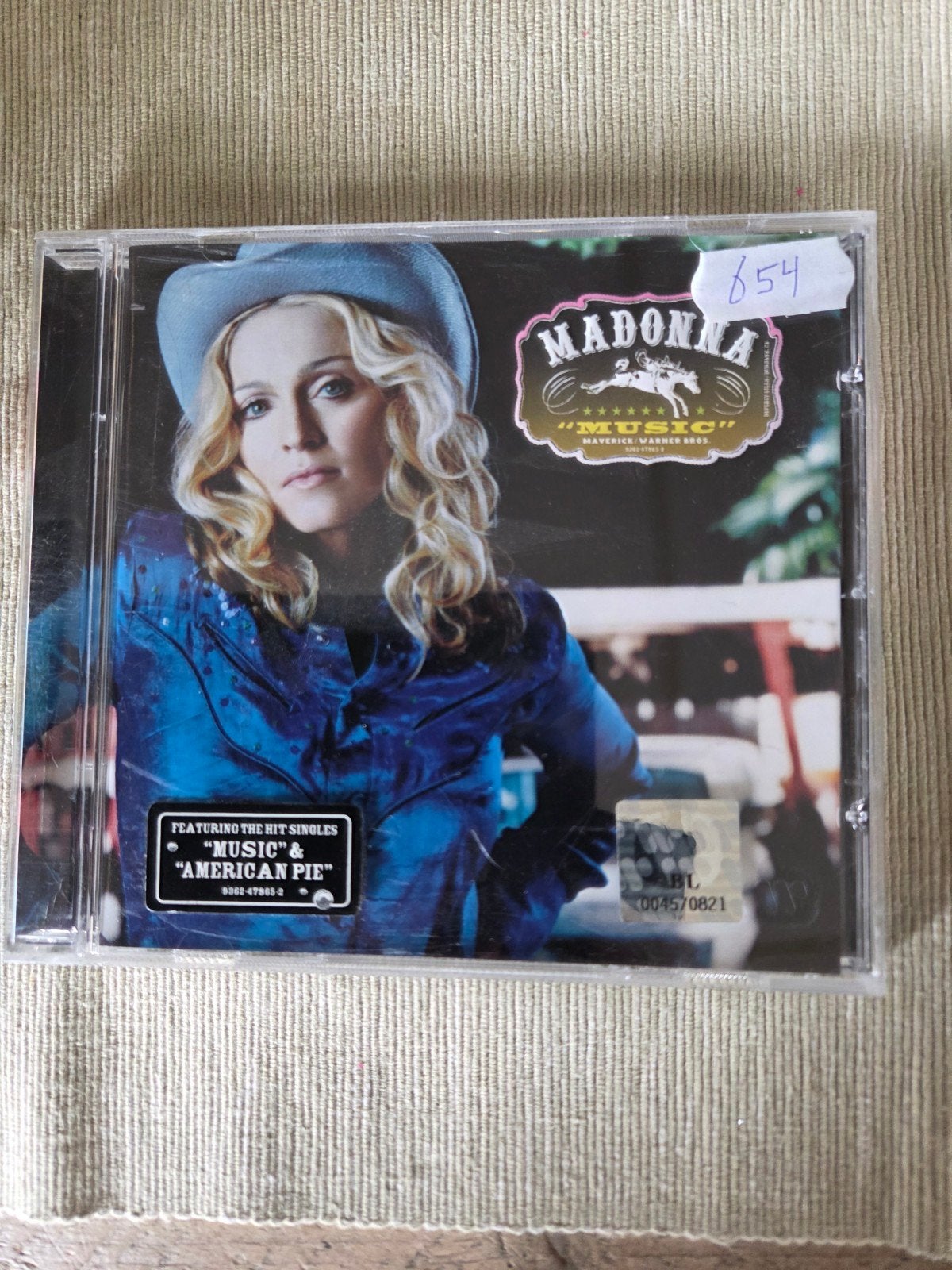 Madonna - Music CD (met hit singles), Gebruikt, Met bonustracks, Pop, Ophalen of Verzenden