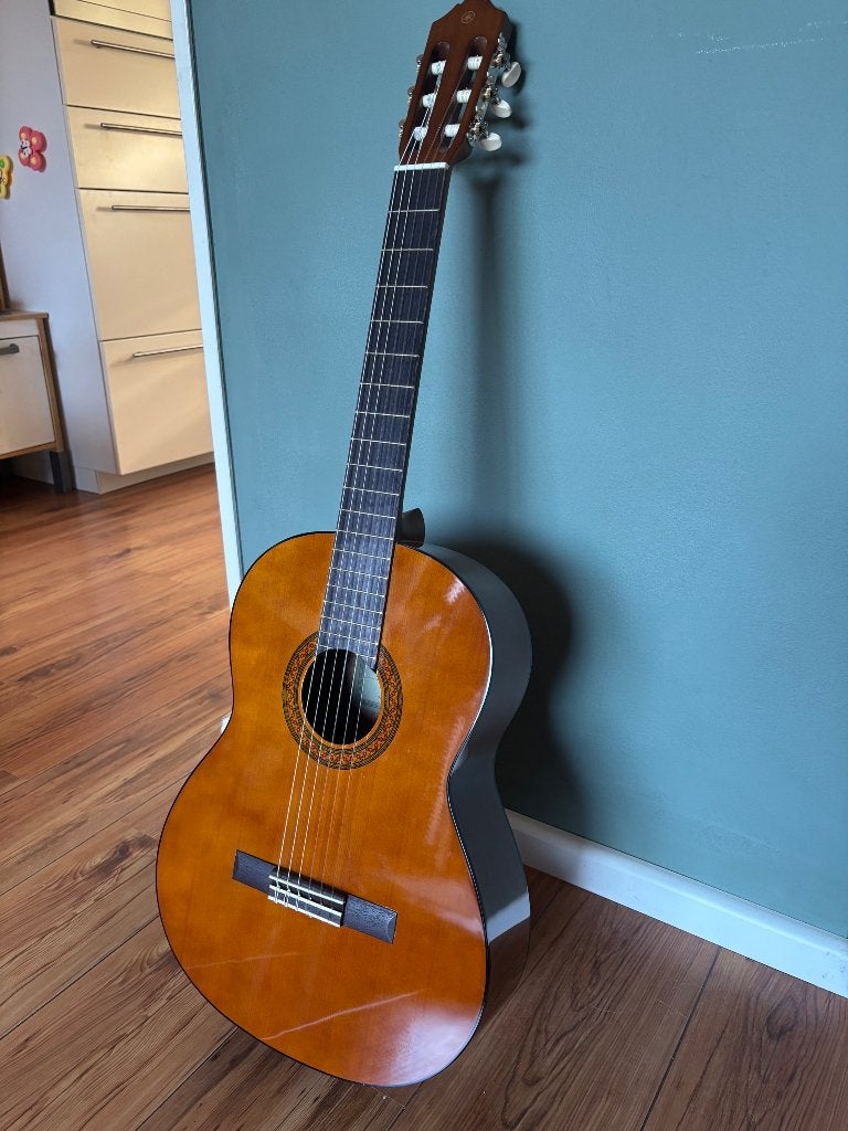 Yamaha C40 III classical guitar met guitarbag/rugzak, Ophalen of Verzenden, Zo goed als nieuw, Klassieke of Spaanse gitaar