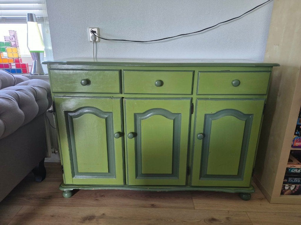 Dressoir, Huis en Inrichting, Ophalen, Gebruikt, 100 tot 150 cm, Met lade(s)