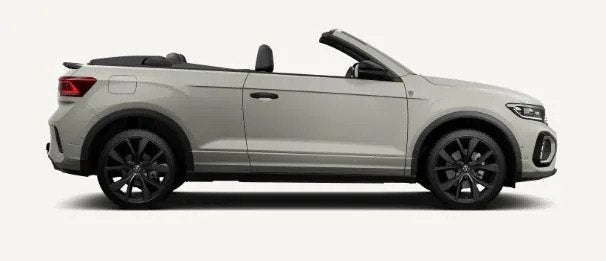 Volkswagen T-Roc Cabrio 1.5 TSI R-Line 150 PK| (bj 2026), Automaat, 1446 kg, Leder, Zilver of Grijs