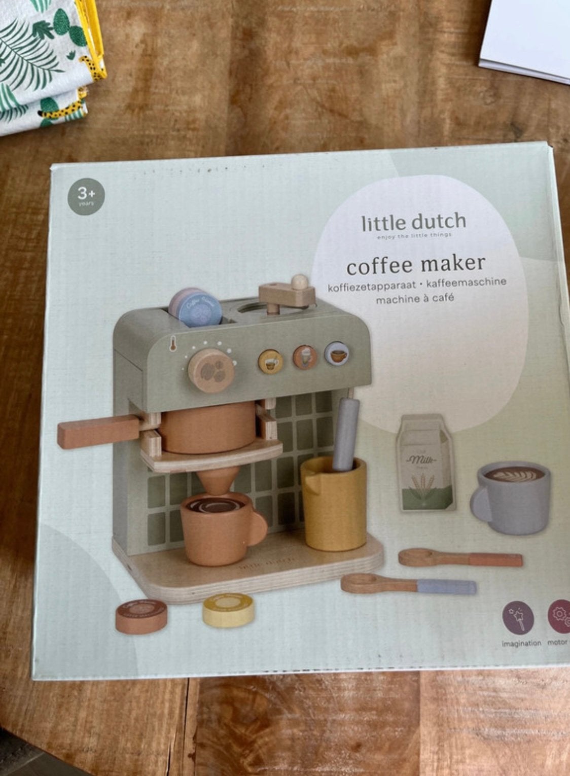 Little dutch coffee maker nieuw, Ophalen of Verzenden, Nieuw, Hout, Speelkeuken
