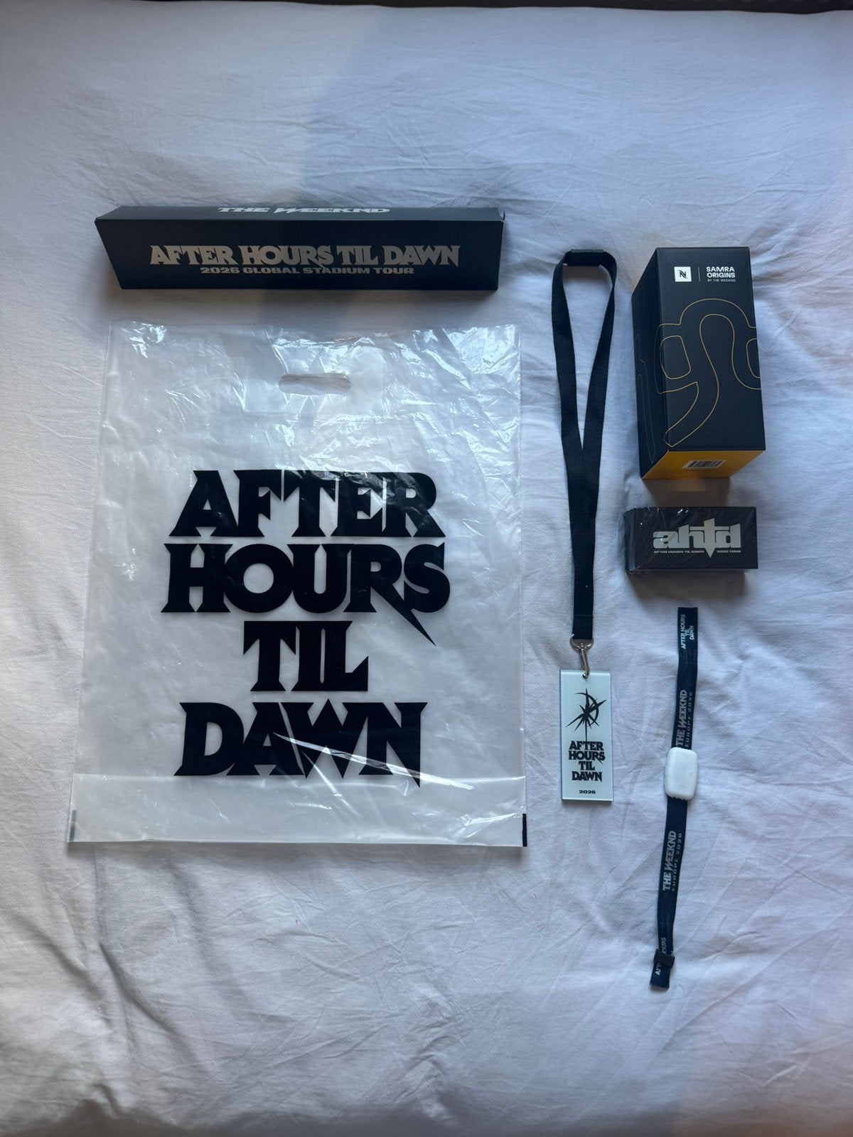 The Weeknd VIP merchandise after hours til dawn tour, Verzenden, Zo goed als nieuw