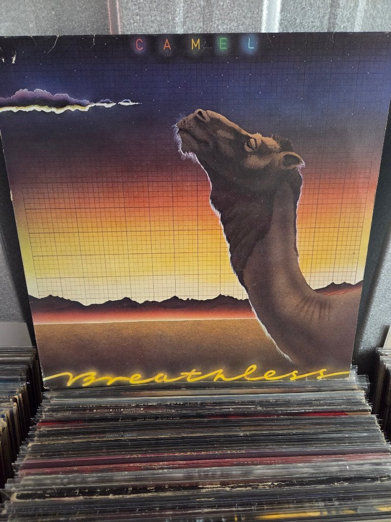 Vinyl lp CAMEL: BREATHLESS, Progressive, Gebruikt, Inclusief insert, Ophalen of Verzenden