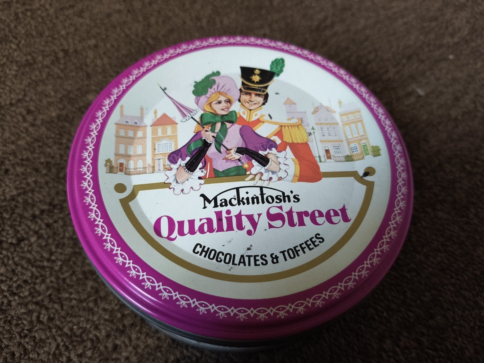 Vintage Mackintosh's Quality Street blik, Verzamelen, Ophalen of Verzenden, Gebruikt, Overige, Overige merken