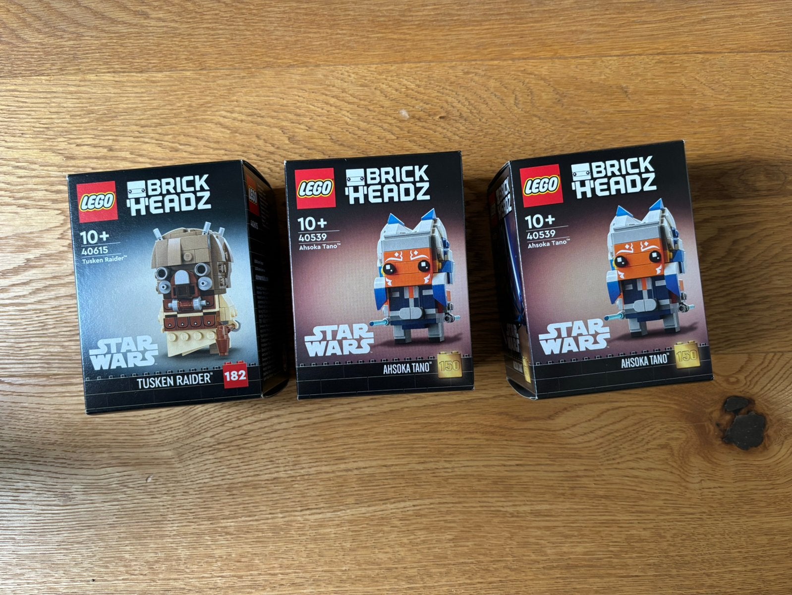 Lego Star Wars Brickheadz 40615 en 40539 Ahsoka Tano, Star Wars, Lego, Nieuw, Ophalen of Verzenden