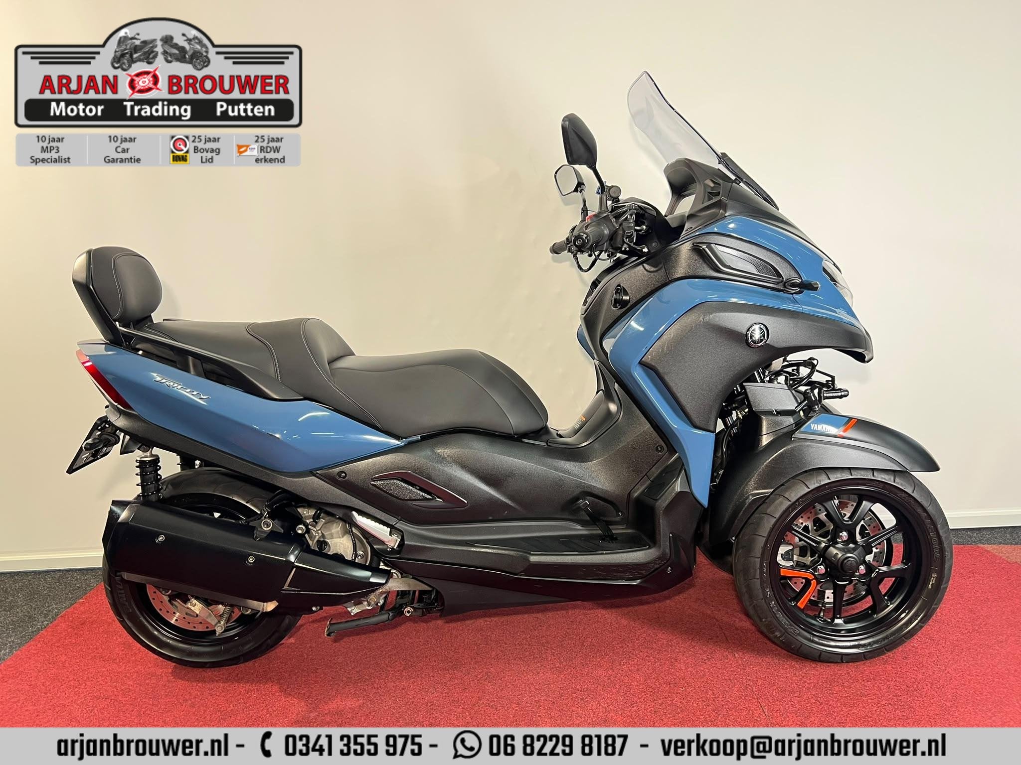 Yamaha Tricity 300 ABS, Scooter, Info@yamaha-motor.eu, 292 cc, Bedrijf
