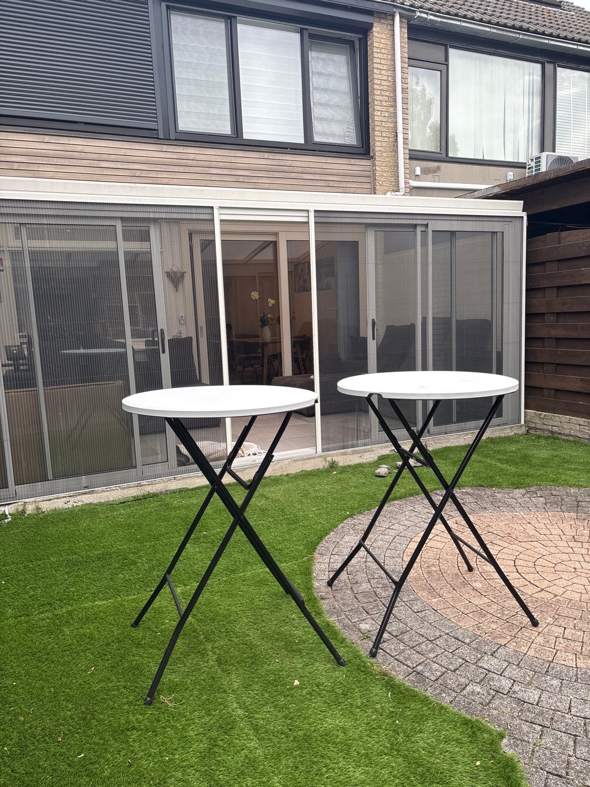 2 Statafels - Ideaal voor feestjes en evenementen, Huis en Inrichting, Tafels | Statafels, Ophalen, Gebruikt