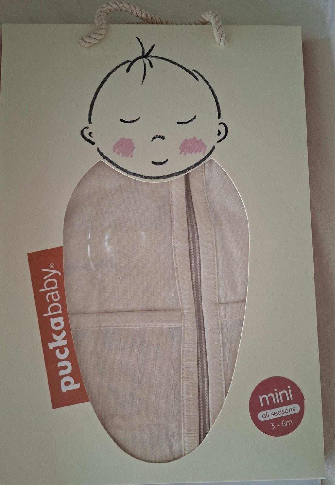 NIEUW Puckababy Mini Slaapzak - pure (3-6 maanden), Kinderen en Baby's, Ademend, Puckababy, Nieuw, Ophalen of Verzenden