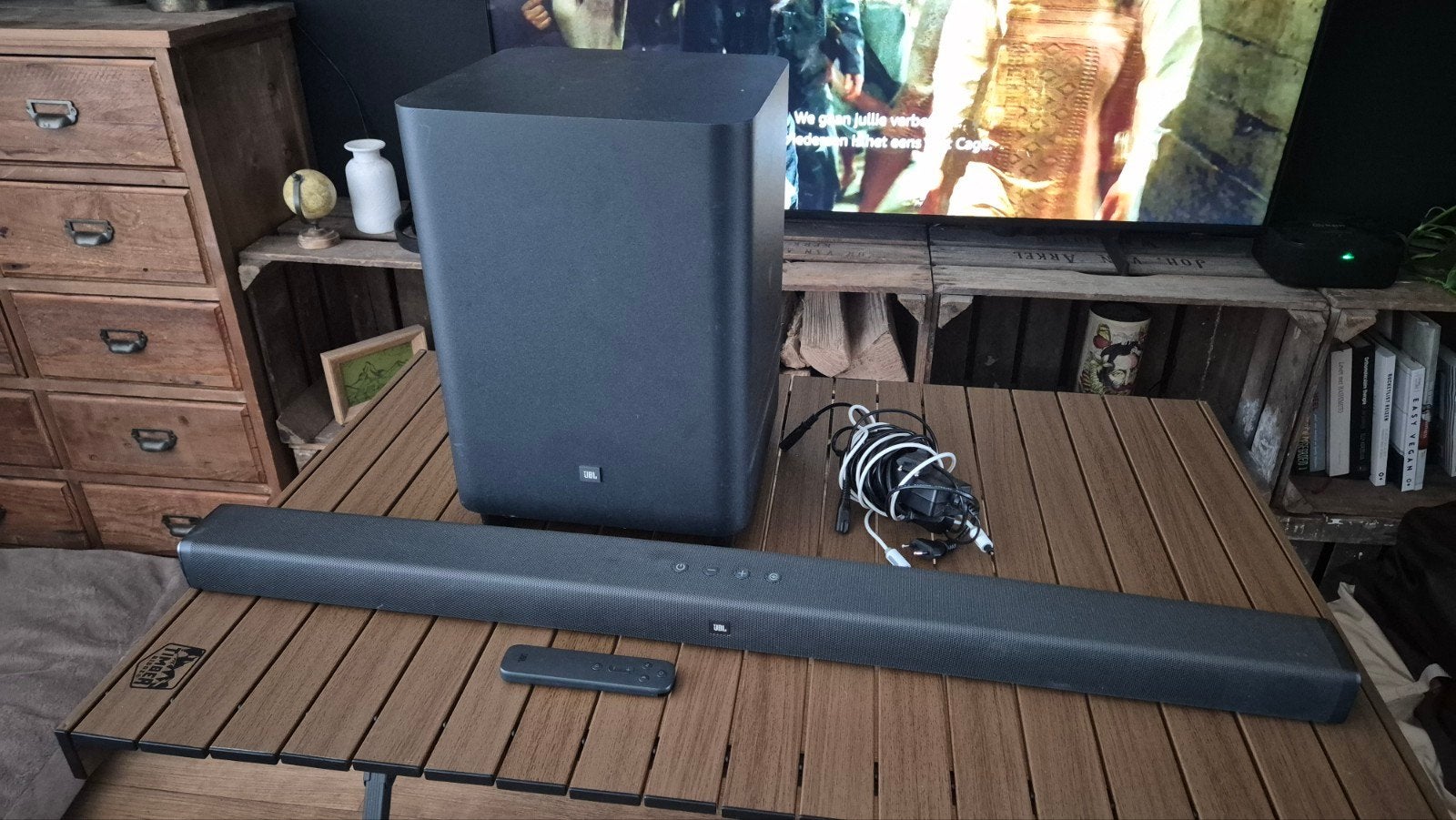 JBL Cinema SB560 Soundbar met draadloze subwoofer, Ophalen, Bluetooth, Gebruikt