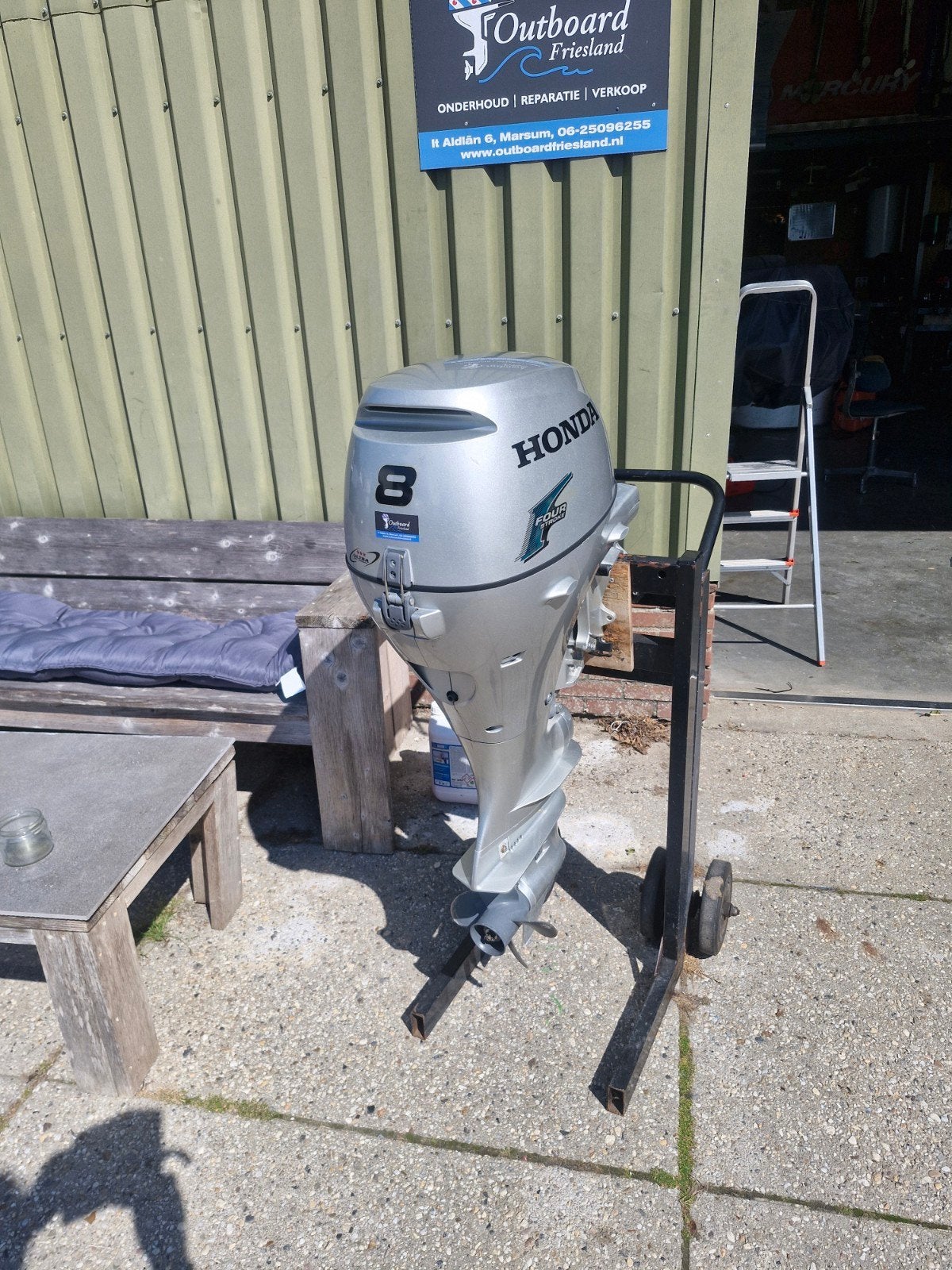 8 pk honda, Ophalen, Zo goed als nieuw, Benzine, 5 tot 10 pk