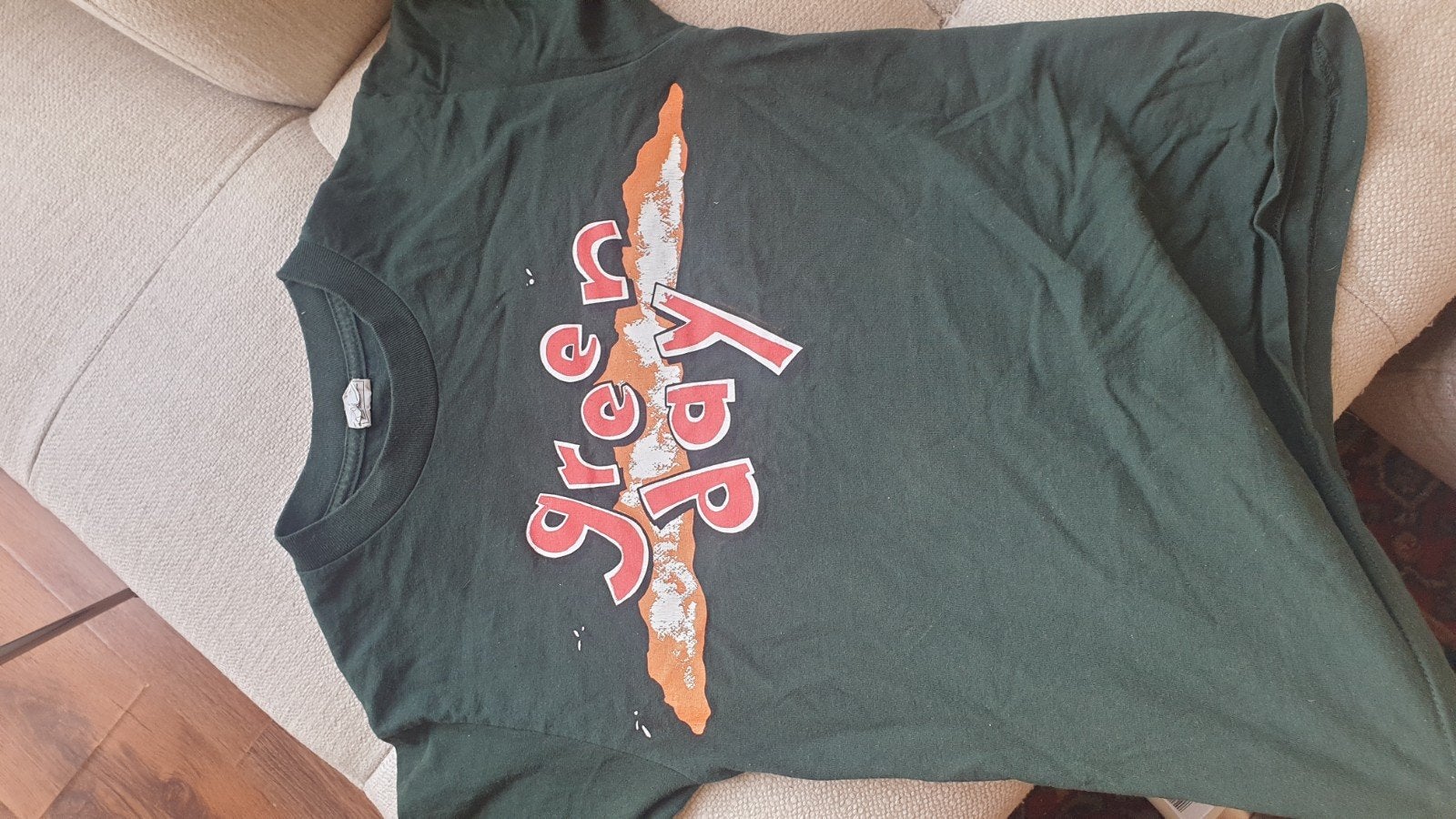 Green Day T-shirt, Kleding | Dames, T-shirts, Ophalen, Korte mouw, Maat 36 (S), Gedragen