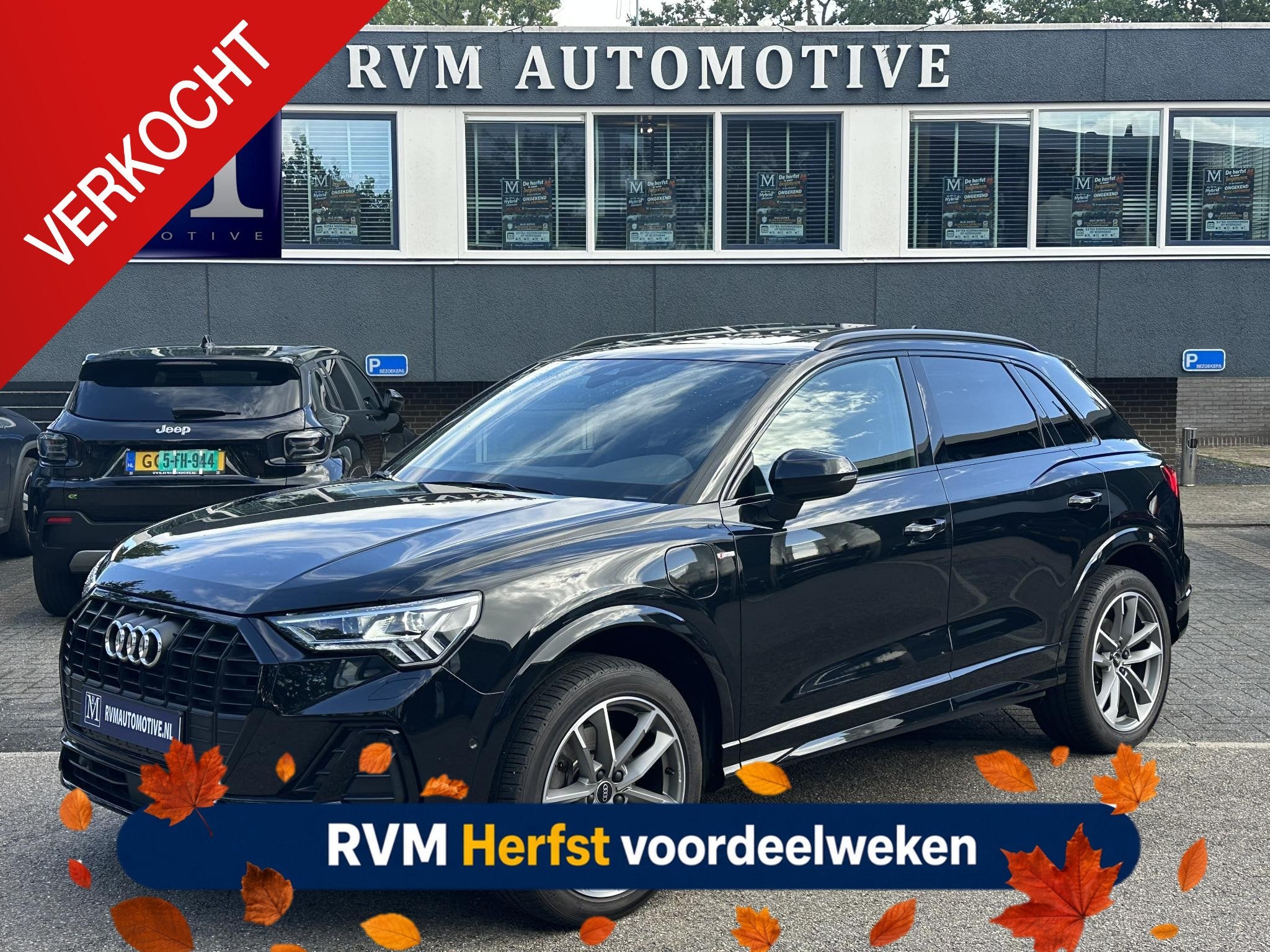 Audi Q3 45 TFSI e S edition 3X S LINE VAN: 39.900,- VOOR: 36, Auto's, Dealer onderhouden, Gebruikt, 150 pk, Zwart