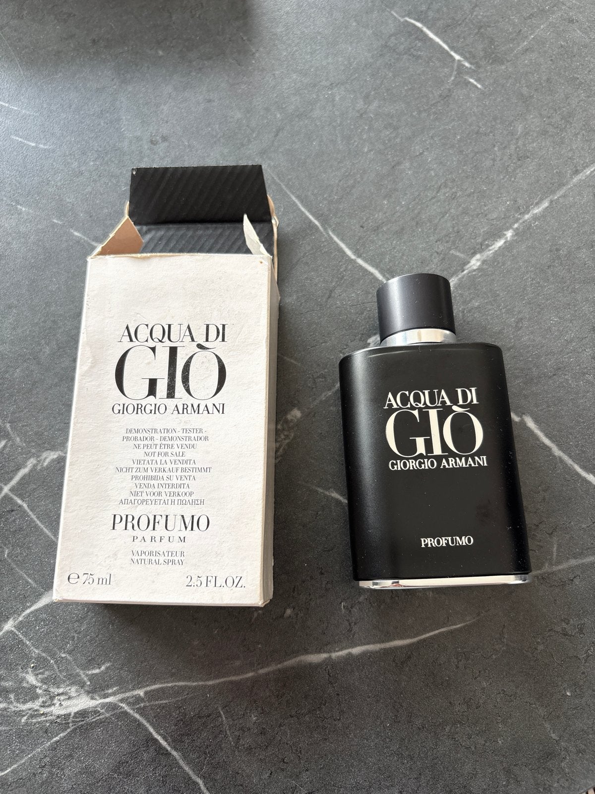 Armani Acqua Di Gio Profumo -  Parfum 75 ML, Ophalen, Nieuw