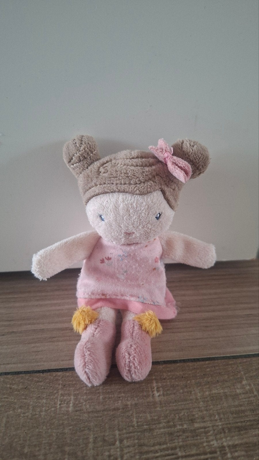 Little Dutch Rosa knuffelpop in roze jurkje - 10 cm, Kinderen en Baby's, Speelgoed | Knuffels en Pluche, Overige merken, Overige typen